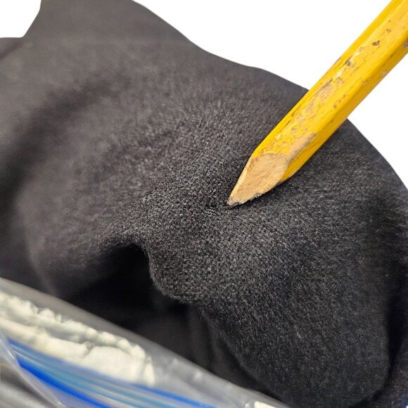 Pendleton Mens Black Wool Military-Inspired Jacket‎ Full Zip Button Epaulettes S - Picture 6 of 9